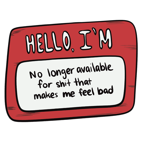 Name Tag: No Longer