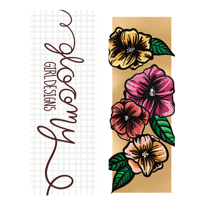 Soft Pink Floral Bookmark Set