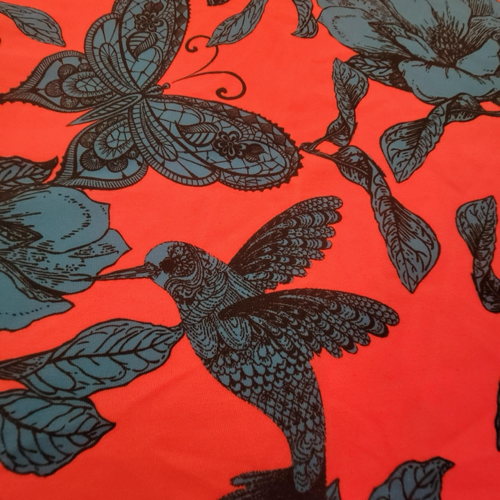 TK - Red Blue Floral