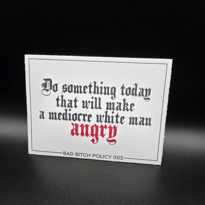 Bad Bitch Policy 002