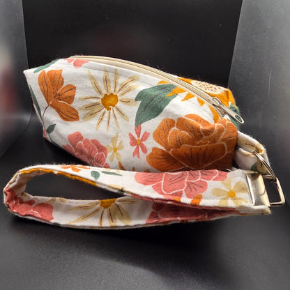 Summer Garden Pencil Pouch w/Matching Wristlet