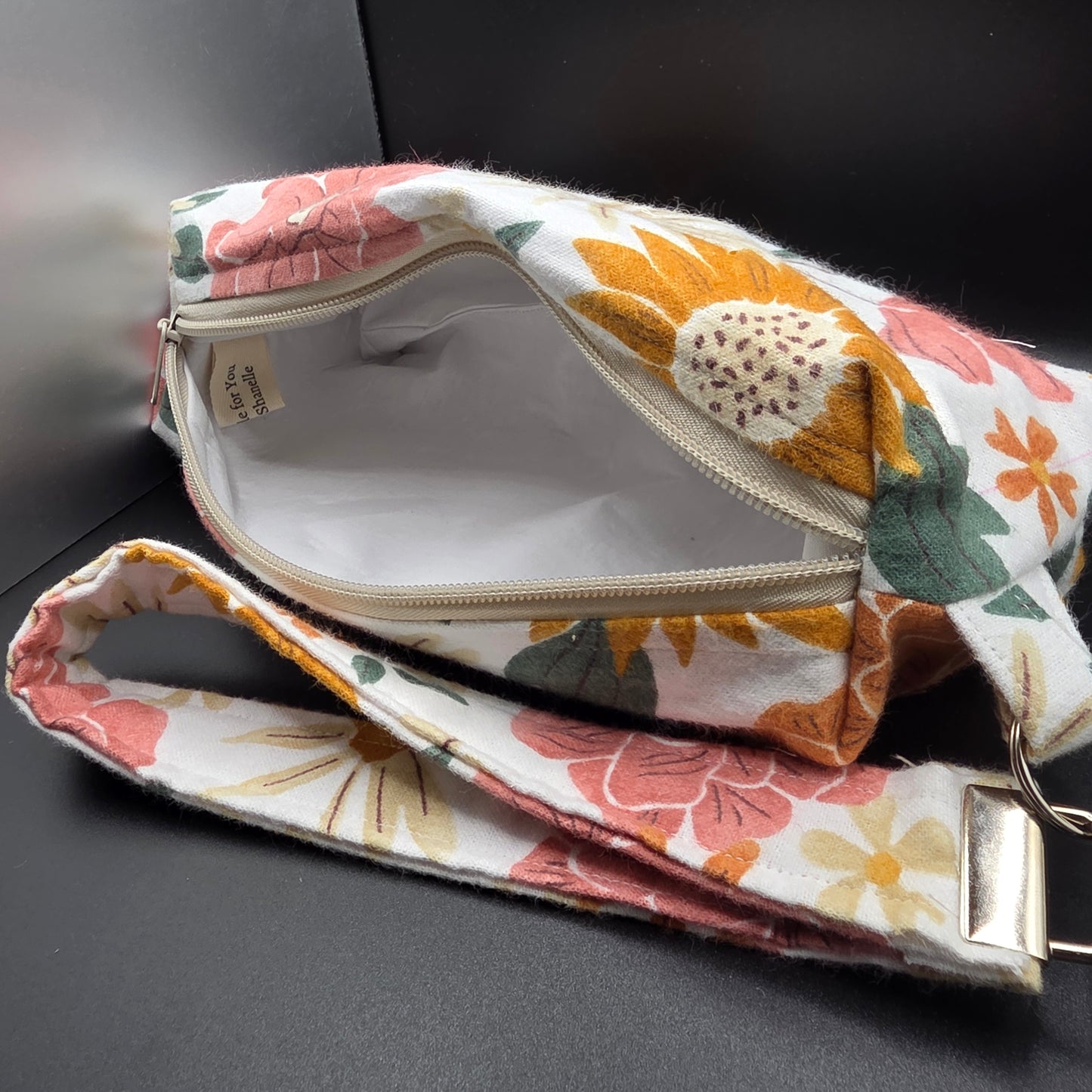 Summer Garden Pencil Pouch w/Matching Wristlet